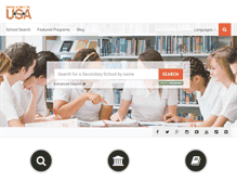 Tablet Screenshot of boardingschoolsusa.com